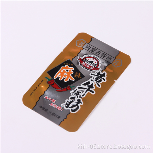 BPA free Plastic foil Vacuum Seal Packaging for Snack Packaging